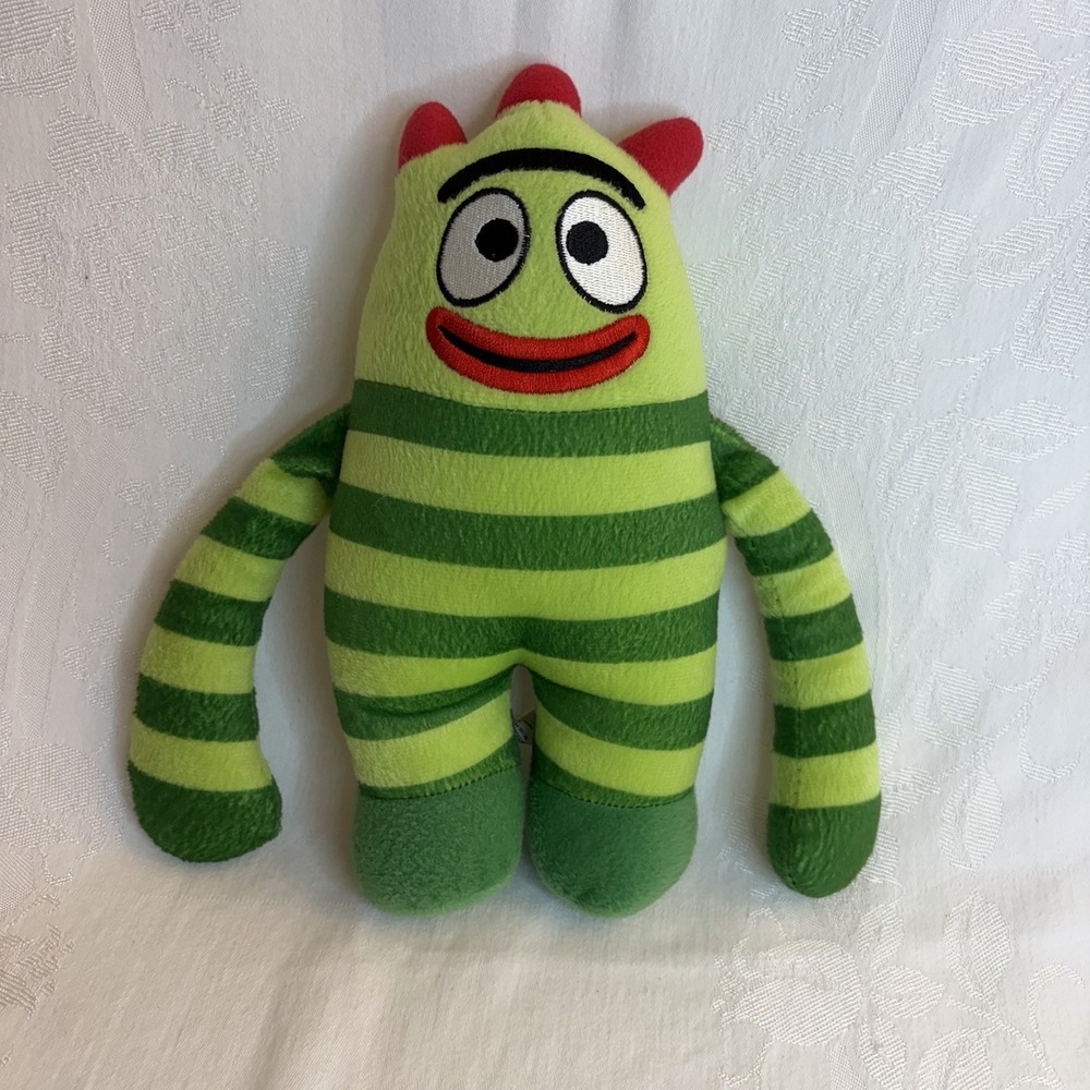 Yo Gabba Gabba Brobee 11" Monster 2010 Nanco Plush Stuffed Animal Toy